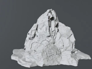 face da montanha Modelo de Impressão 3D