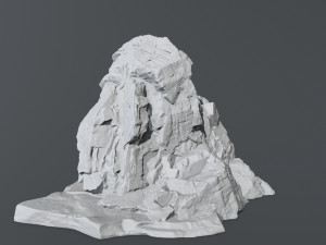 mountainfacestl Modelo de Impressão 3D