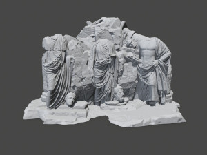 statuemountainstl Model do druku 3D