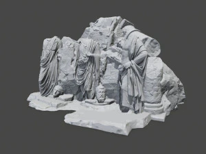 statuemountainstl 3D Print Model