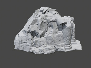 statuemountainstl Model do druku 3D