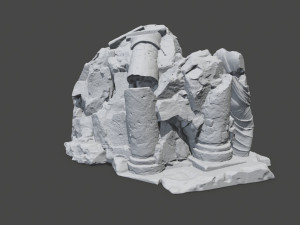 statuemountainstl Model do druku 3D