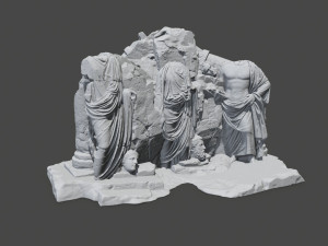 statuemountainstl Model do druku 3D