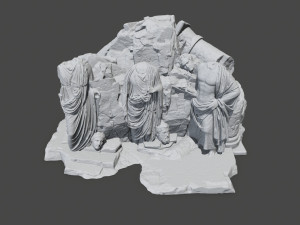statuemountainstl Model do druku 3D