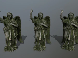 angel statue 3D Model