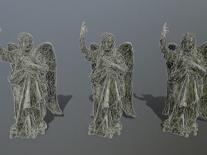 angel statue Modelo 3D