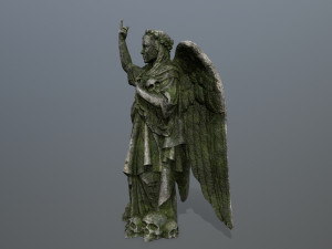 angel statue Modelo 3D