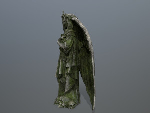 angel statue Modelo 3D