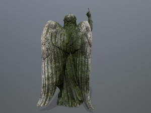 angel statue Modelo 3D