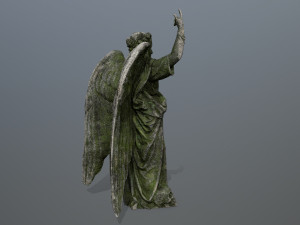 angel statue Modelo 3D