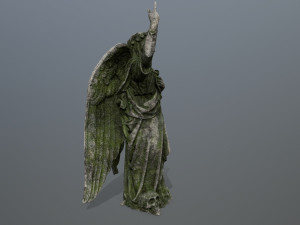 angel statue Modelo 3D