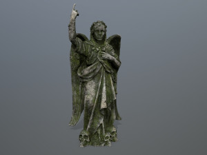 angel statue Modelo 3D