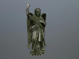 angel statue 3D Model