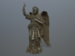 angel statue 3D Model