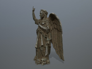 angel statue Modèle 3D