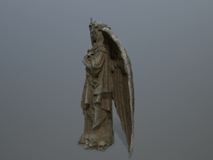 angel statue Modèle 3D