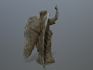 angel statue Modèle 3D