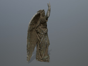 angel statue Modèle 3D