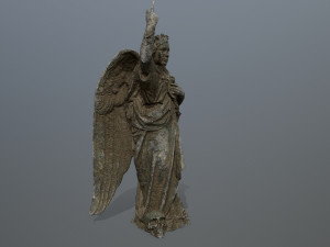 angel statue Modèle 3D