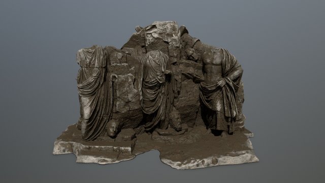 statue 3D Модель .c4d .max .obj .3ds .fbx .stl .blend