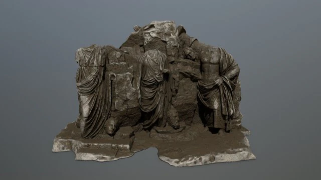 statue 3D Model .c4d .max .obj .3ds .fbx .stl .blend 