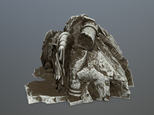 statuemountain Model 3D