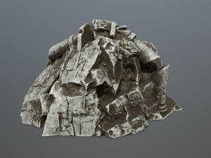 statuemountain Model 3D