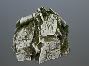 statuemountain Modello 3D