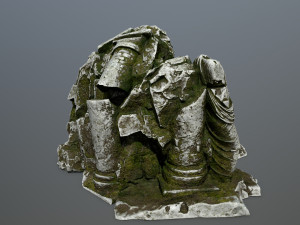 statuemountain Modello 3D