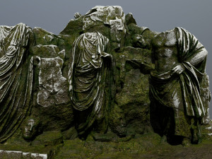 statuemountain Modello 3D