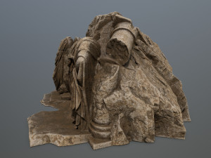 statuemountain Model 3D