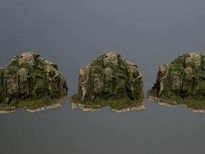 statuemountain Modèle 3D