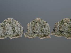statuemountain Modèle 3D