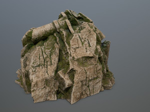 statuemountain Modèle 3D