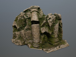 statuemountain Modèle 3D