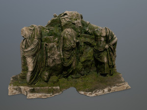 statuemountain Modèle 3D