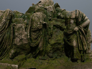 statuemountain Modèle 3D