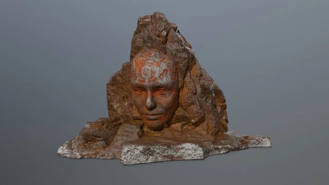 mountainface 3D Model .c4d .max .obj .3ds .fbx .stl .blend 