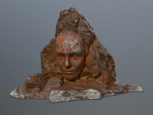 mountainface 3D मॉडल