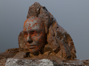 mountainface 3D मॉडल