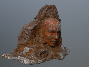 mountainface 3D मॉडल