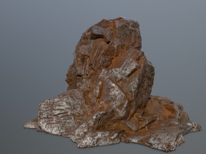 mountainface 3D मॉडल