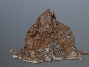mountainface 3D मॉडल