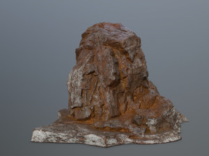 mountainface 3D मॉडल