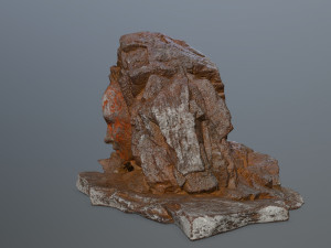 mountainface 3D मॉडल