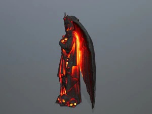 lava statue 3D Model