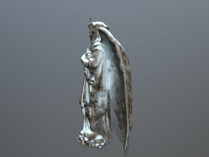 angel statue 3D मॉडल