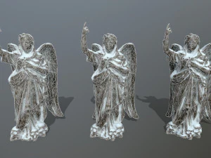 angel statue 3D Model