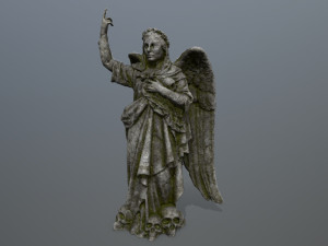 angel statue 3D Model