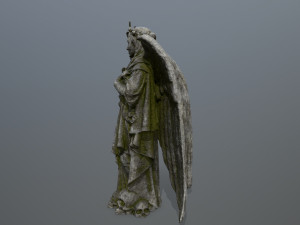 angel statue 3D 모델